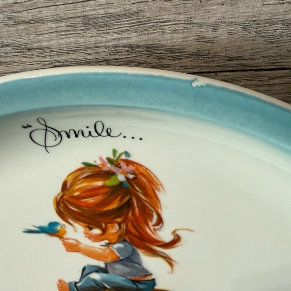 Vintage GIGI Collectors Edition Plate “Smile…the world is a wonderful place" - Picture 2 of 7